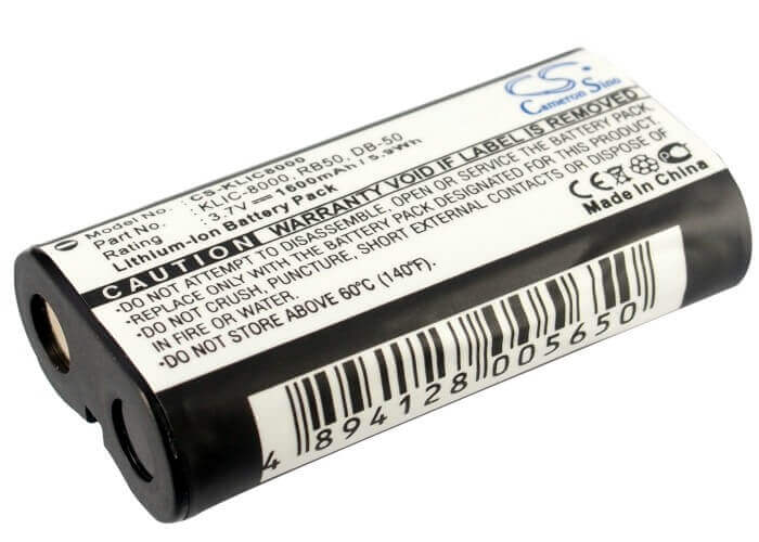 Battery For Jay-tech Jay-cam I4800 3.7v, 1600mah - 5.92wh Camera Cameron Sino Technology Limited   