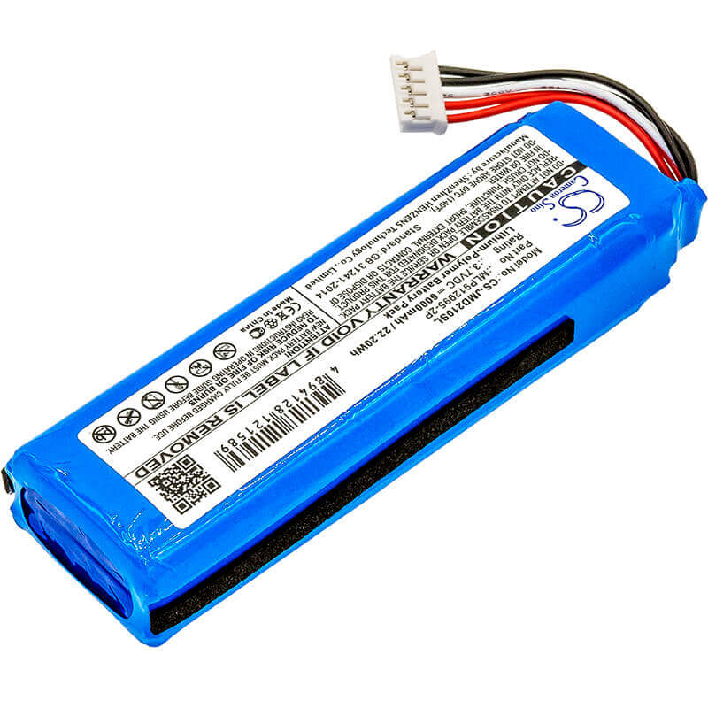 Battery For Jbl Charge 2+ & Charge Plus , Mlp912995-2p 3.7v, 6000mah - 22.2wh Batteries for Electronics Cameron Sino Technology Limited   