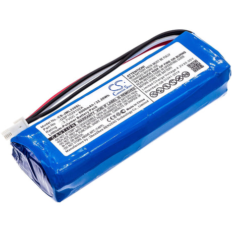 Battery For Jbl, Charge 3 3.7v, 6000mah - 22.20wh Batteries for Electronics Cameron Sino Technology Limited   