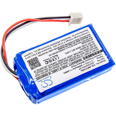 Battery For Jbl, Flip 2 (2013), Flip Ii (2013) 3.7v, 2000mah - 7.40wh Batteries for Electronics Cameron Sino Technology Limited   