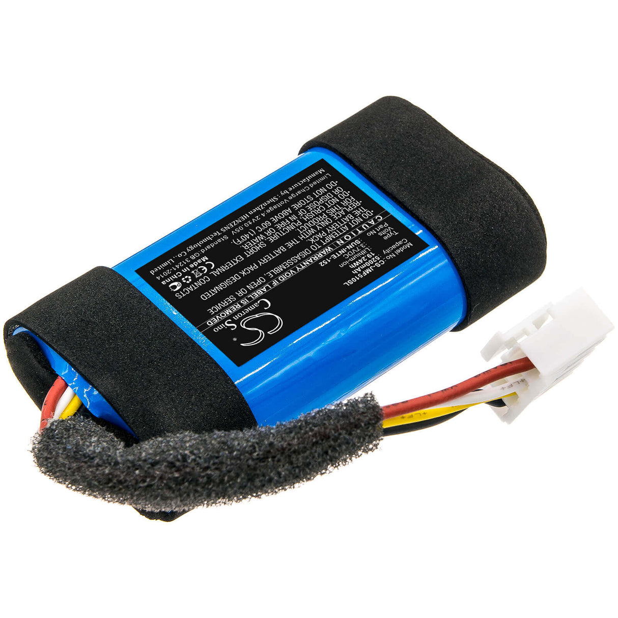 Battery For Jbl, Flip 5 Eco, Flip 5 Ocean 3.7v, 5200mah - 19.24wh Speaker Cameron Sino Technology Limited   