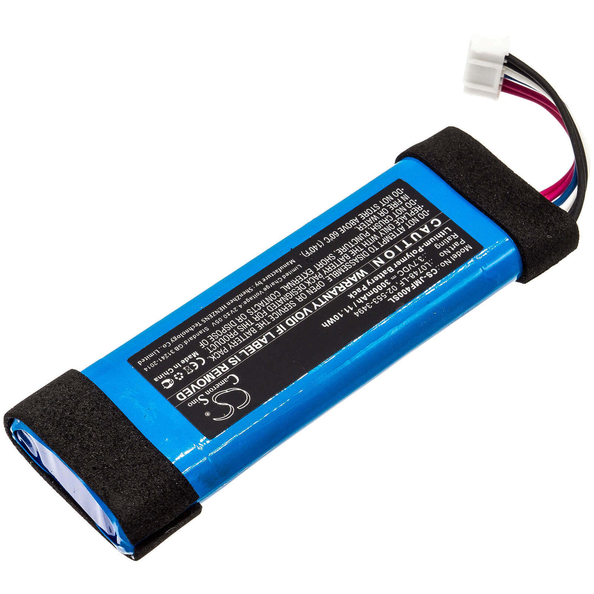 Battery For Jbl, Flip Essential 3.7v, 3000mah - 11.10wh Speaker Cameron Sino Technology Limited   