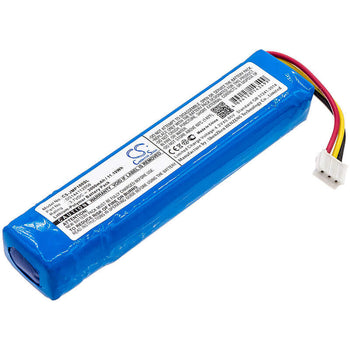 3.7V, Li-Polymer, 3000mAh, Speaker battery fits Jbl, Pulse 1, 11.10Wh