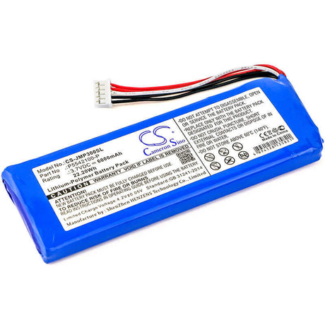 Battery For Jbl Pulse 3, Apjblpuese3, 2017dj1714 3.7v, 6000mah - 22.20wh Batteries for Electronics Cameron Sino Technology Limited   