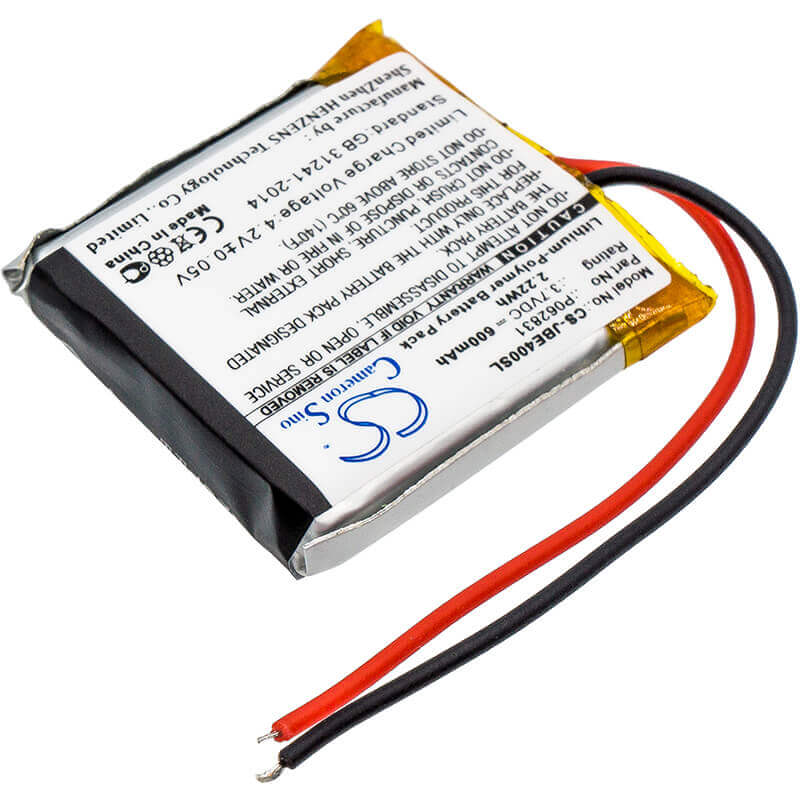 Battery For Jbl, Synchros S400bt 3.7v, 600mah - 2.22wh Wireless Headset Cameron Sino Technology Limited   