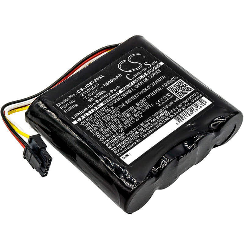 Equipment Battery for Jdsu 21129596 000, 21100729 000, Wifi Advisor Wireless Lan Analyzer 7.4v, 6800mah - 50.32wh Equipment, Survey, Test Cameron Sino Technology Limited   