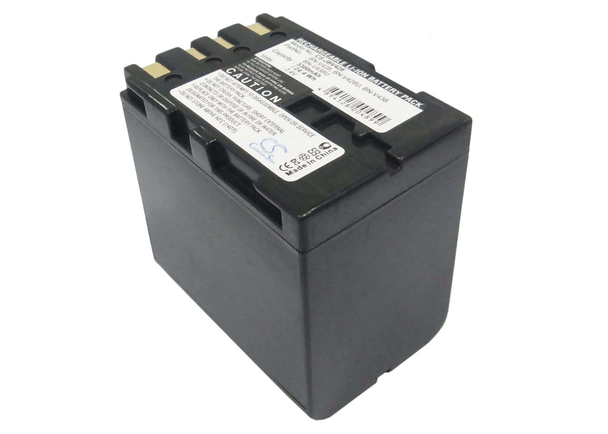 Battery For Jvc Cu-vh1, Cu-vh1us, Gr-33, Gr-4000us, 7.4v, 3300mah - 24.42wh Camera Cameron Sino Technology Limited   