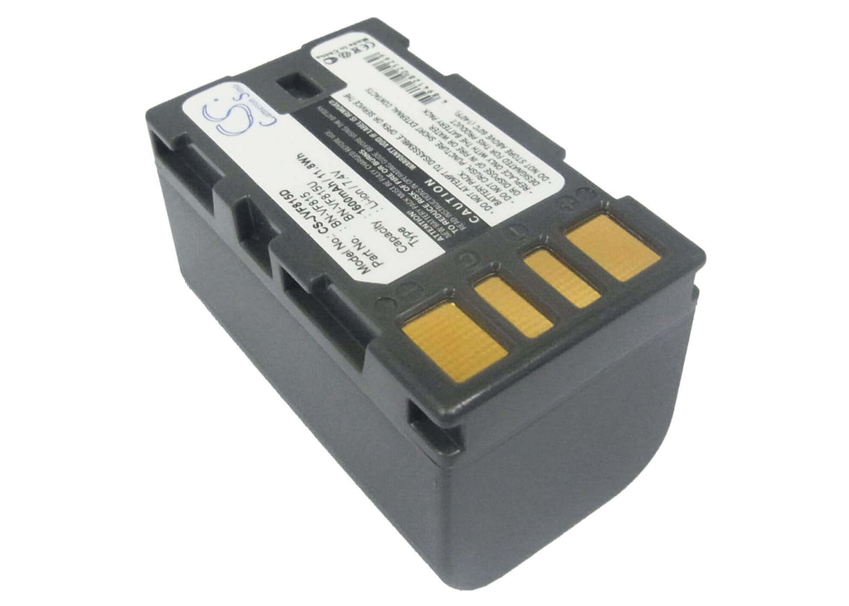 Battery For Jvc Ex-z2000, Gr-d720, Gr-d720ek, Gr-d720ex, 7.4v, 1600mah - 11.84wh Camera Cameron Sino Technology Limited   