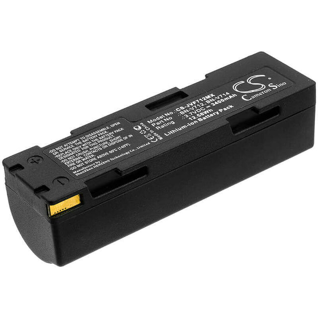 Battery For Jvc, Gr-dv1, Gr-dv14 3.7v, 3400mah - 12.58wh Camera Cameron Sino Technology Limited   