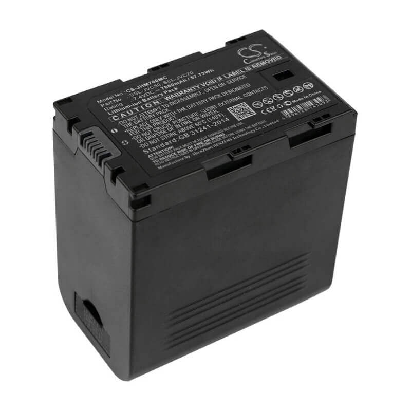 Battery For Jvc, Gy-hm200, Gy-hm200e 7.4v, 7800mah - 57.72wh Camera Cameron Sino Technology Limited   