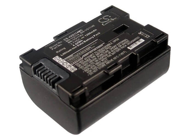 Battery For Jvc Gz-e10, Gz-e100, Gz-e200, Gz-e200au, 3.7v, 1200mah - 4.44wh Camera Cameron Sino Technology Limited   