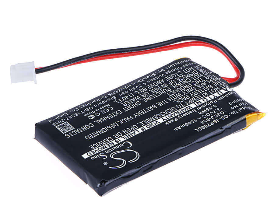 Battery For Jvc Sp-ad70, Jvc Sp-ad70-a, Jvc Sp-ad70-b 3.7v, 1500mah - 5.55wh Speaker Cameron Sino Technology Limited   