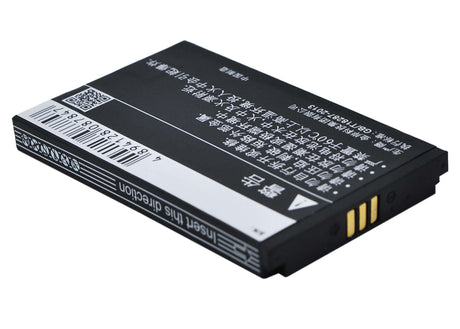 Battery For K-touch F6310, G92, V08 3.7v, 1350mah - 5.00wh Mobile, SmartPhone Cameron Sino Technology Limited   