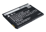 Battery For K-touch T90 3.7v, 1600mah - 5.92wh Mobile, SmartPhone Cameron Sino Technology Limited   