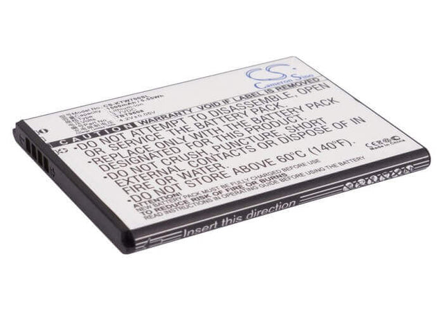 Battery For K-touch W70, W70+, T87 3.7v, 1500mah - 5.55wh Mobile, SmartPhone Cameron Sino Technology Limited   