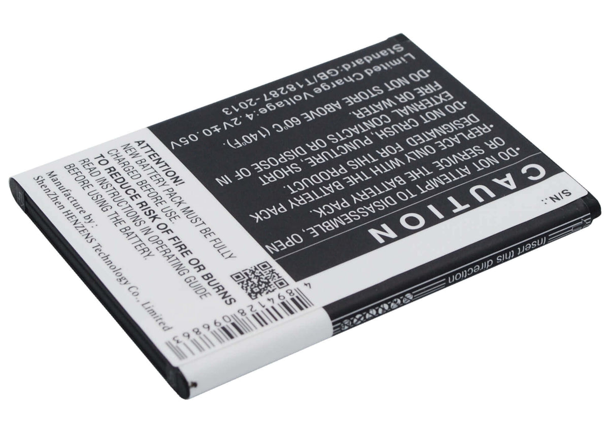 Battery For Kazam Trooper X3.5 3.7v, 1450mah - 5.37wh Mobile, SmartPhone Cameron Sino Technology Limited   