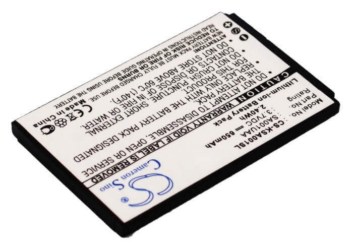 Battery For Kddi Is01, Sa001, Sa002 3.7v, 650mah - 2.41wh Mobile, SmartPhone Cameron Sino Technology Limited   