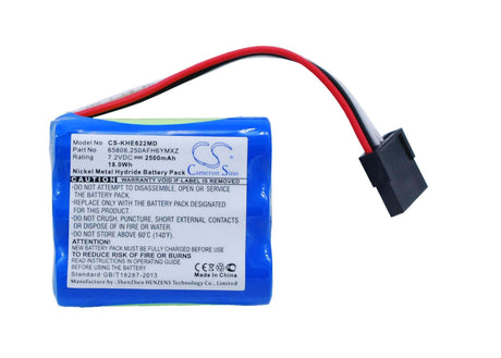 Battery For Keeler Headlamp Ep39-22079, 1202-p-6229, 291980 7.2v, 2500mah - 18.00wh Microscope Cameron Sino Technology Limited   