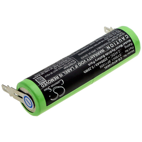 Battery For Kenwood, Fg-100, Fg150, Fg-150 2.4v, 2200mah - 5.28wh Kitchenware Cameron Sino Technology Limited   