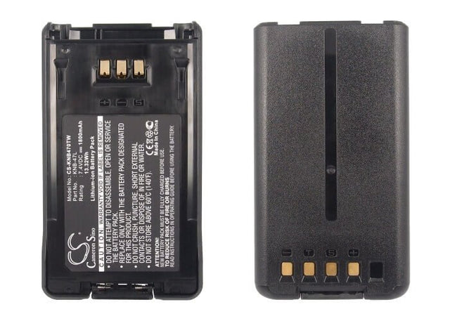 Two-Way Radio Battery For Kenwood Nx-200, Nx-300, Tk-5220 7.4v, 1800mah - 13.32wh Two-Way Radio Cameron Sino Technology Limited   