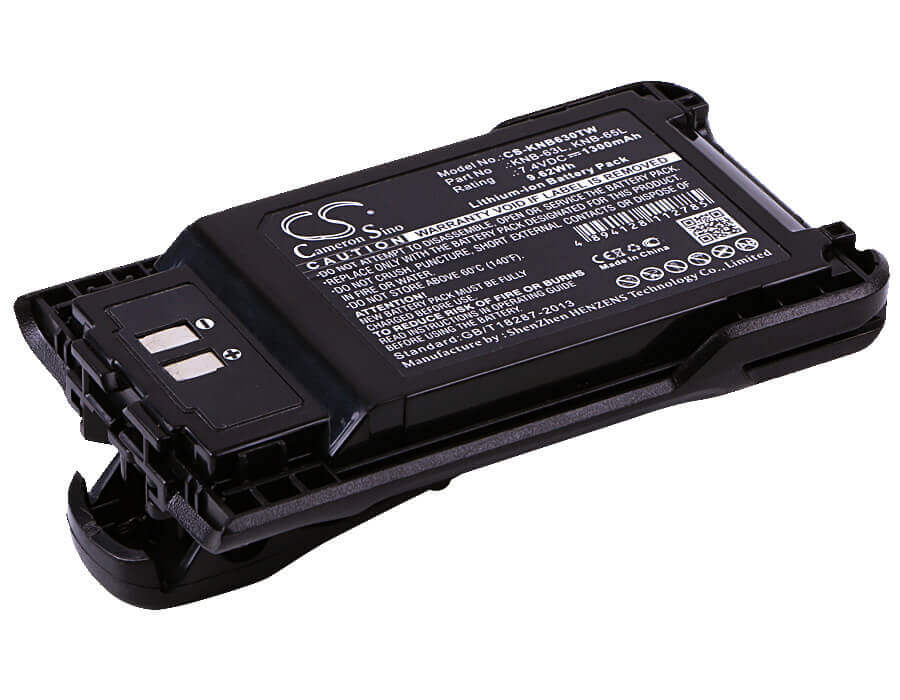 Battery For Kenwood Tk-2000k, Tk-3000k, Tk-3000k2 7.4v, 1300mah - 9.62wh Two-Way Radio Cameron Sino Technology Limited   