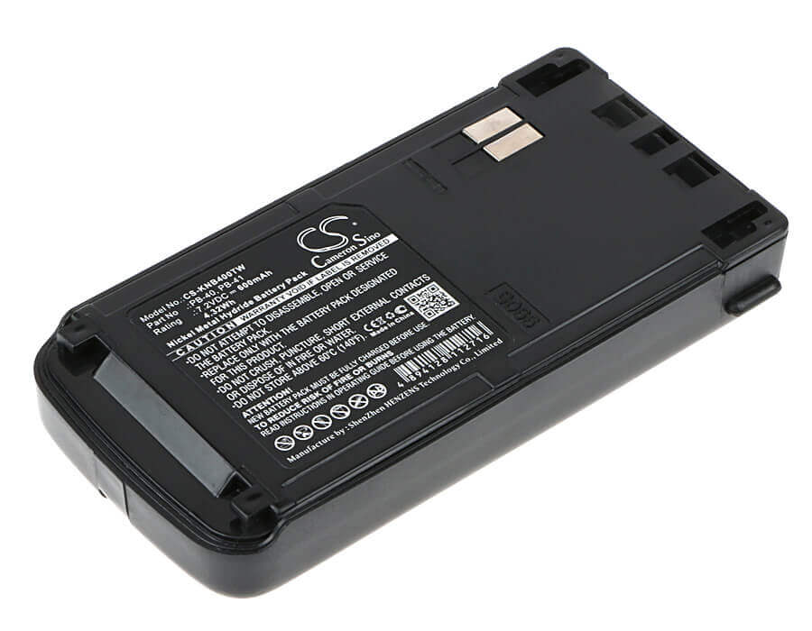 Battery For Kenwood Tk-2118, Tk-3118 7.2v, 600mah - 4.32wh Two-Way Radio Cameron Sino Technology Limited   