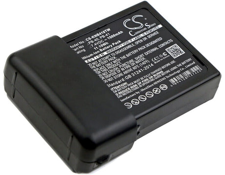 Battery For Kenwood Tk-2118, Tk-3118 7.4v, 1500mah - 11.10wh Two-Way Radio Cameron Sino Technology Limited   