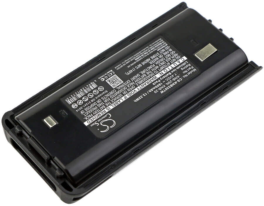 Battery For Kenwood Tk-2200, Tk-2202, Tk-2206 7.4v, 1800mah - 13.32wh Two-Way Radio Cameron Sino Technology Limited   