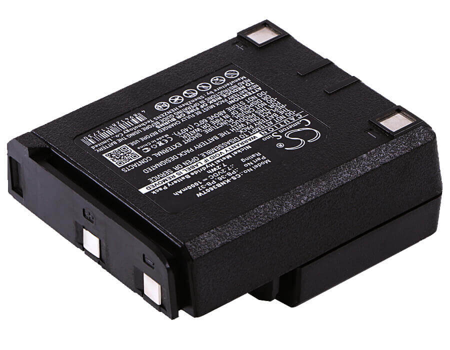 Battery For Kenwood Tk-235a, Tk-235, Th-235 7.2v, 1000mah - 7.20wh Two-Way Radio Cameron Sino Technology Limited   