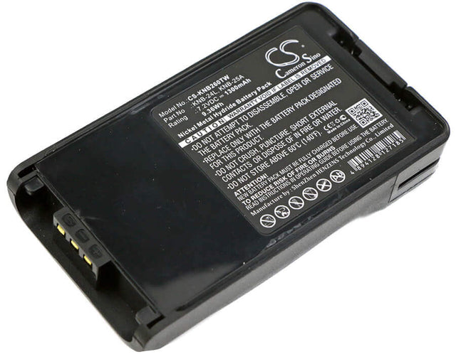 Battery For Kenwood Tk-3140, Tk-2140, Tk-2160 7.2v, 1300mah - 9.36wh Two-Way Radio Cameron Sino Technology Limited   