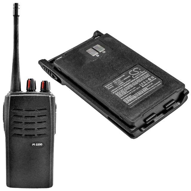 Two-Way Radio Battery For Kirisun, Pt-3200 7.4v, 950mah - 7.03wh Two-Way Radio Cameron Sino Technology Limited   