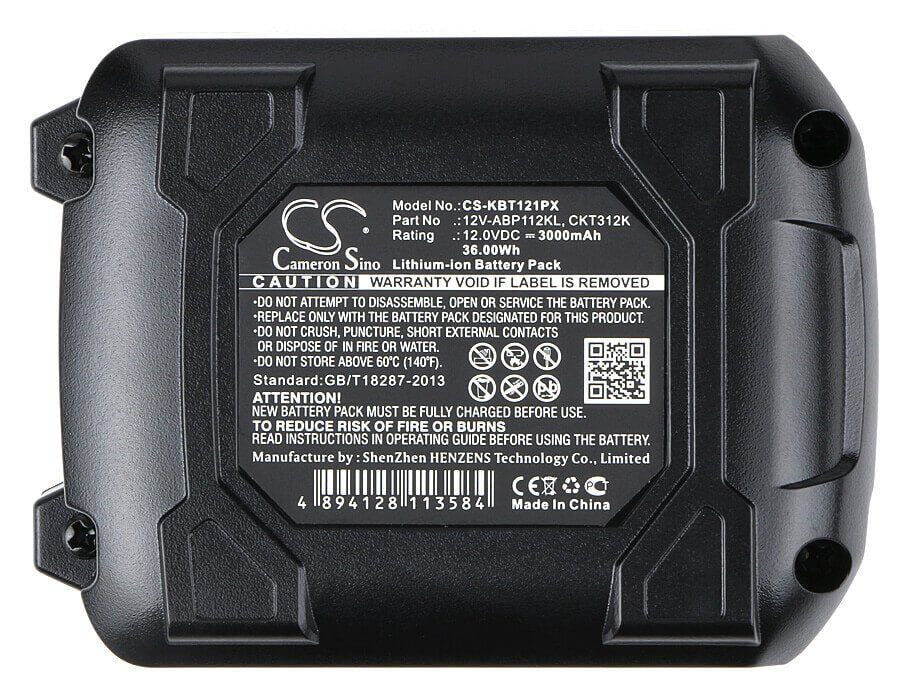 Battery For Kobalt Cdt212ku, Cid120ku, Csj120ku 12.0vv, 3000mah - 36.00wh Power Tools Cameron Sino Technology Limited (Power Tools)   