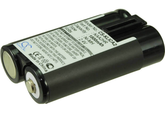 Battery For Kodak Easyshare C1013, Easyshare C300, 2.4v, 1800mah - 4.32wh Camera Cameron Sino Technology Limited   