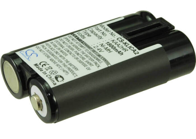 Battery For Kodak Easyshare C1013, Easyshare C300, 2.4v, 1800mah - 4.32wh Camera Cameron Sino Technology Limited   