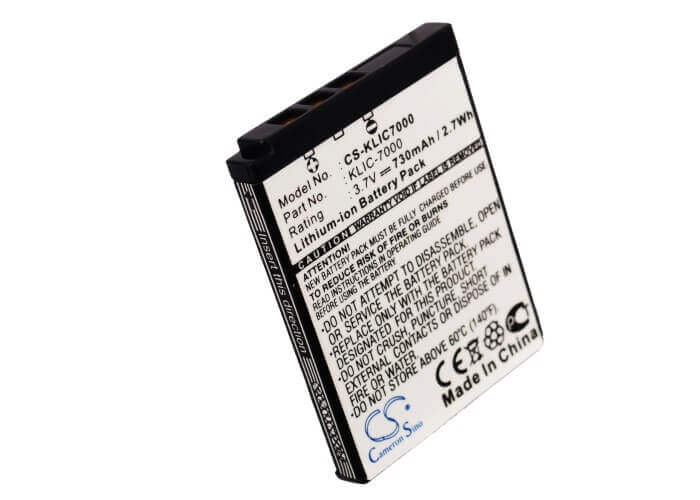 Battery For Kodak Easyshare Ls755, Easyshare Ls755 3.7v, 730mah - 2.70wh Batteries for Electronics Cameron Sino Technology Limited (Suspended)   