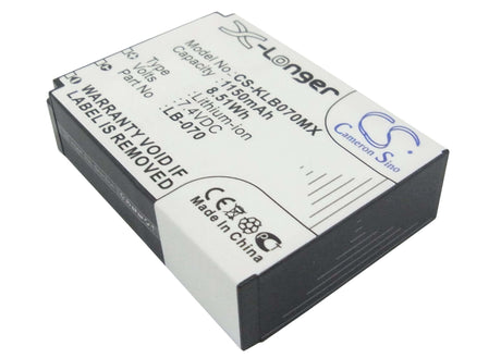 Battery For Kodak Pixpro Az651, Pixpro Az651 7.4v, 1150mah - 8.51wh Camera Cameron Sino Technology Limited   