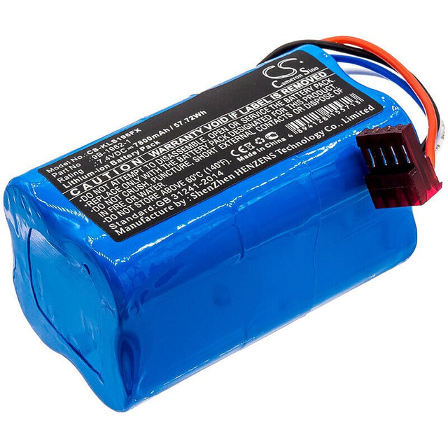 Battery For Koehler, 7610, 7611, 7612 7.4v, 7800mah - 57.72wh Flashlight Cameron Sino Technology Limited   