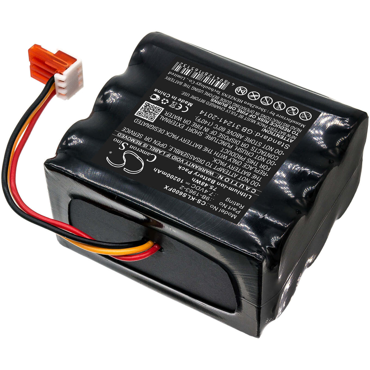 Battery For Koehler, Lighthawk 600, Lighthawk 600 Lumens, Lighthawk Gen Ii Led 7.4v, 10200mah - 75.48wh Flashlight Cameron Sino Technology Limited   