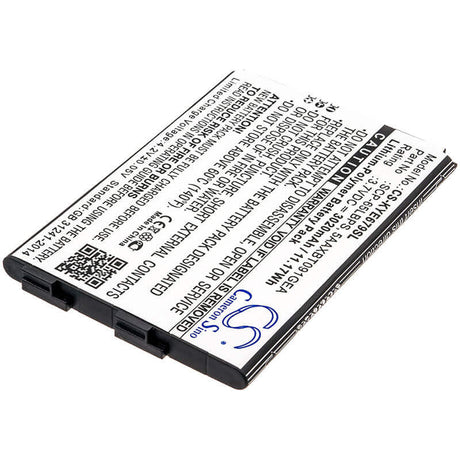 Battery For Kyocera, Duraforce Xd, E6790 3.7v, 3020mah - 11.17wh Mobile, SmartPhone Cameron Sino Technology Limited   