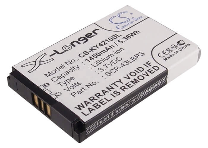 Battery For Kyocera Duramax, E4210, E4225 3.7v, 1450mah - 5.37wh Mobile, SmartPhone Cameron Sino Technology Limited   