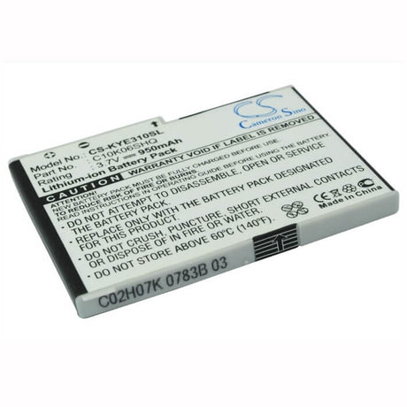 Battery For Kyocera E3100, Rio E3100, Loft S2300 3.7v, 950mah - 3.52wh Batteries for Electronics Cameron Sino Technology Limited (Suspended)   