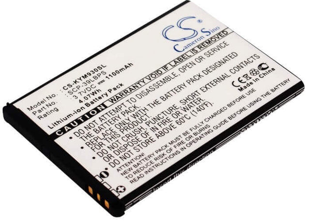 Battery For Kyocera Echo, M9300, Scp-9300 3.7v, 1100mah - 4.07wh Mobile, SmartPhone Cameron Sino Technology Limited   