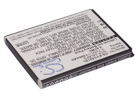 Battery For Kyocera Hydro Edge, C5215 3.7v, 1300mah - 4.81wh Mobile, SmartPhone Cameron Sino Technology Limited   