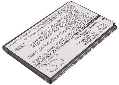 Battery For Kyocera Hydro, Rise, C5170 3.7v, 1200mah - 4.44wh Mobile, SmartPhone Cameron Sino Technology Limited   