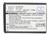 Battery For Kyocera I4r, I4rb, I4rbk 3.7v, 500mah - 1.85wh Camera Cameron Sino Technology Limited (Suspended)   