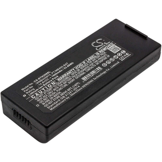 Battery For Lapin, Pt408e, Pt412e, Sato 14.8v, 1600mah - 23.68wh Portable Printer Cameron Sino Technology Limited   