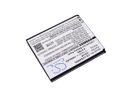 Battery For Lava Iris 406q, Iris 402e, Iris 352e 3.7v, 1300mah - 4.81wh Mobile, SmartPhone Cameron Sino Technology Limited   