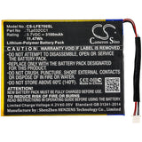 Battery For Leapfrog, 31576, Epic 7 3.7v, 3100mah - 11.47wh Tablet Cameron Sino Technology Limited   