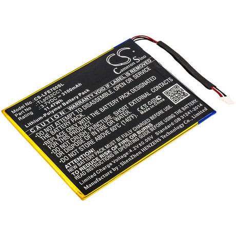 Battery For Leapfrog, 31576, Epic 7 3.7v, 3100mah - 11.47wh Tablet Cameron Sino Technology Limited   