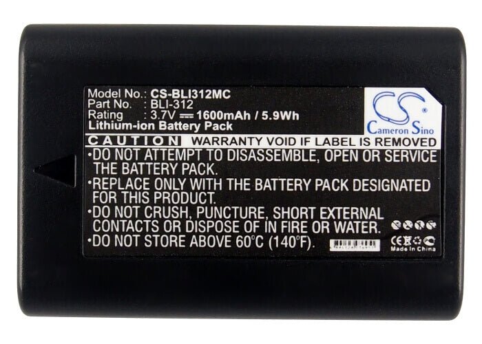 Battery For Leica Bm8, M8, M8.2, M9 3.7v, 1600mah - 5.92wh Batteries for Electronics Cameron Sino Technology Limited   